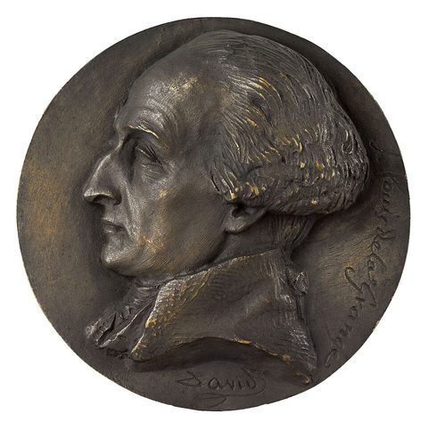 Médaillon à l'effigie de Joseph-Louis Lagrange.