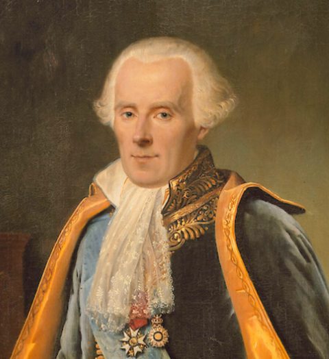 Portrait de Pierre-Simon de Laplace.