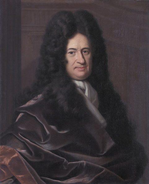 Portrait de Gottfried Wilhelm Leibniz.