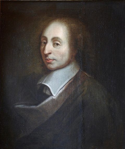Portrait de Blaise Pascal.