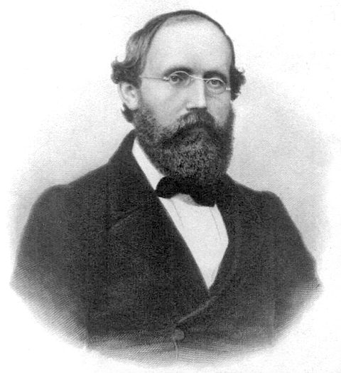 Portrait de Bernhard Riemann.